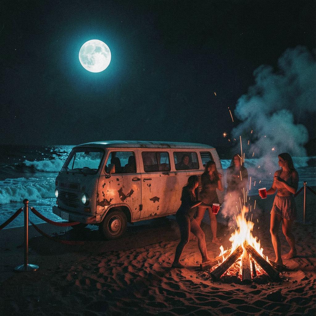 Bootleg on the Beach artwork