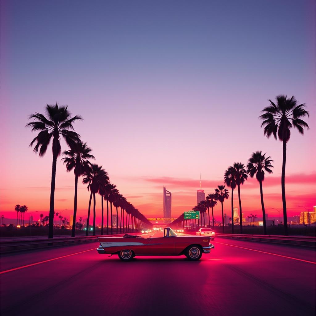 Popping LA artwork