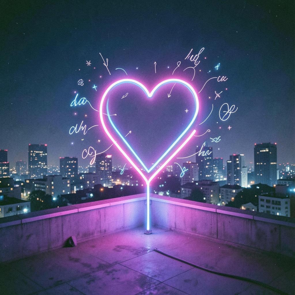 Find me under light artwork