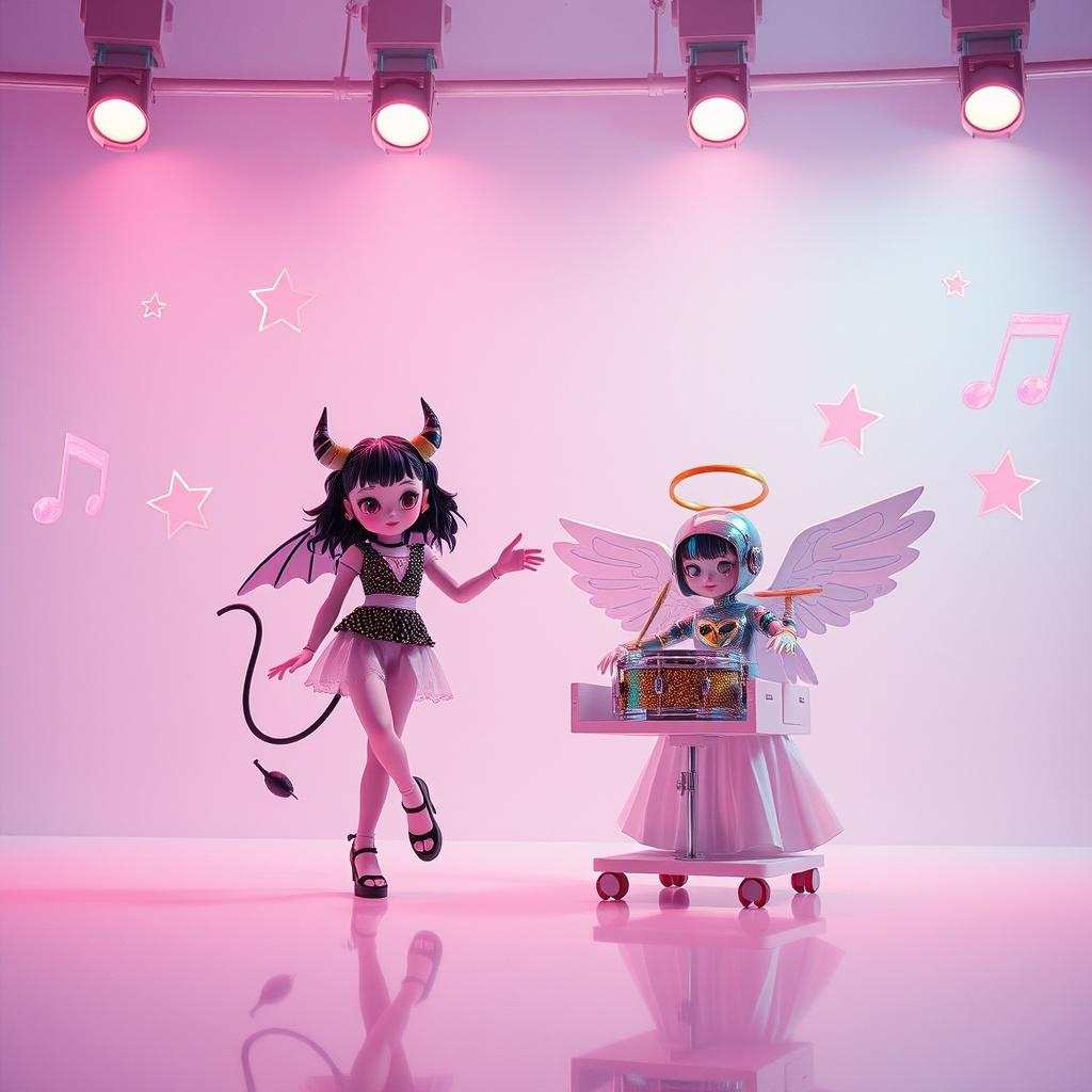 美少女悪魔とフツメン天使