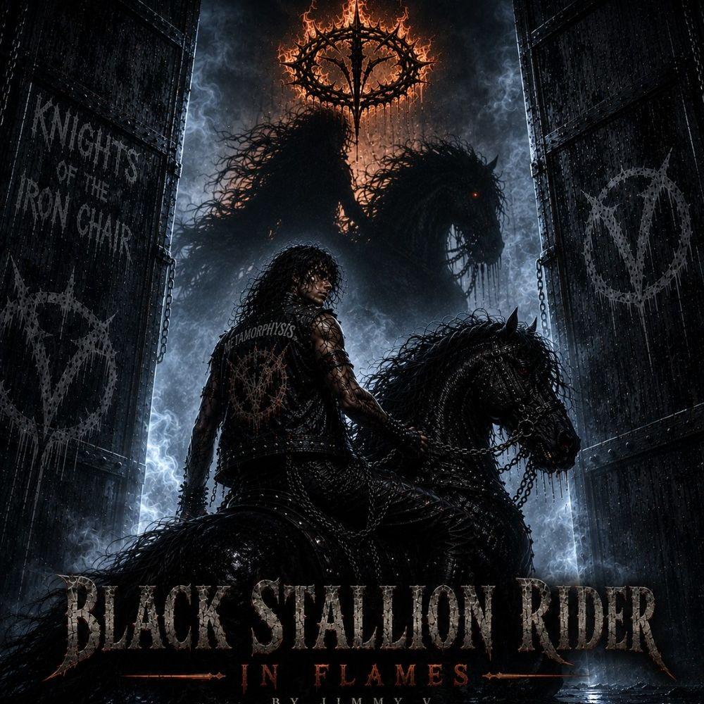 BLACK STALLION RIDER, IN FLAMES,  PPWCNR
