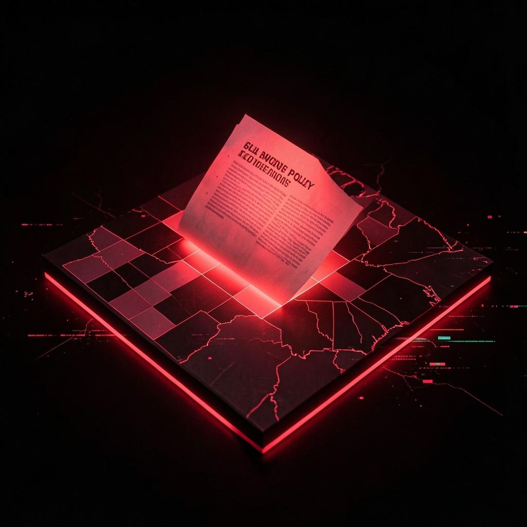 State Lines, Straight Lies (EO vs. States) artwork