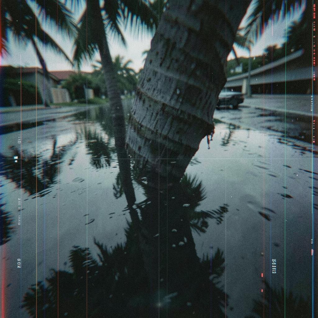 Tahiti im Regen artwork