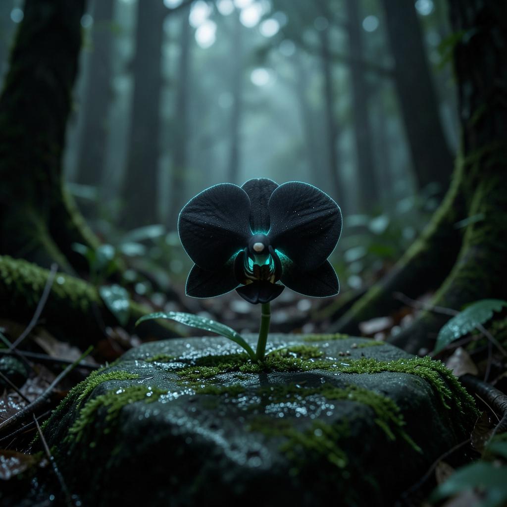 black orchidae artwork