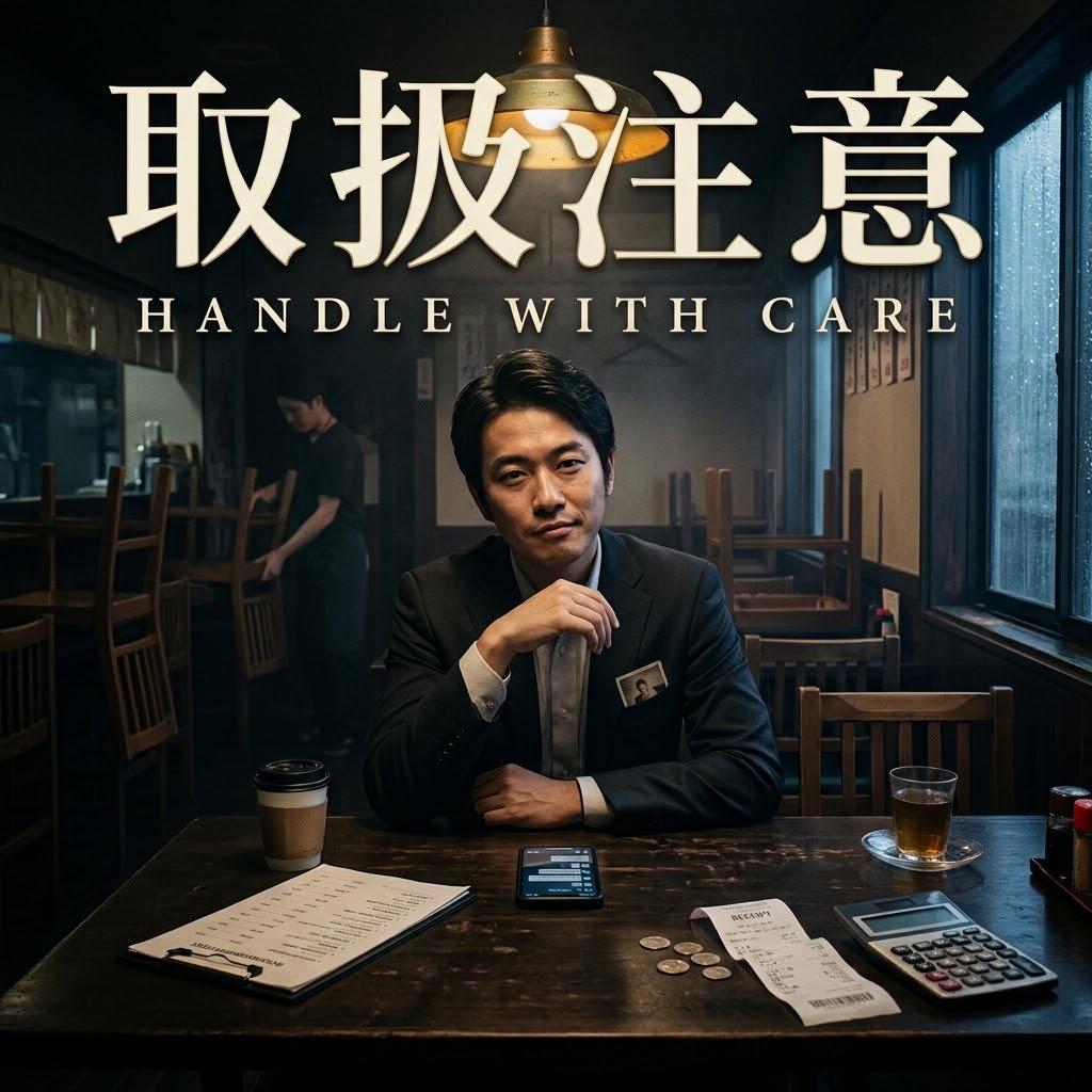 取扱注意 — HANDLE WITH CARE』