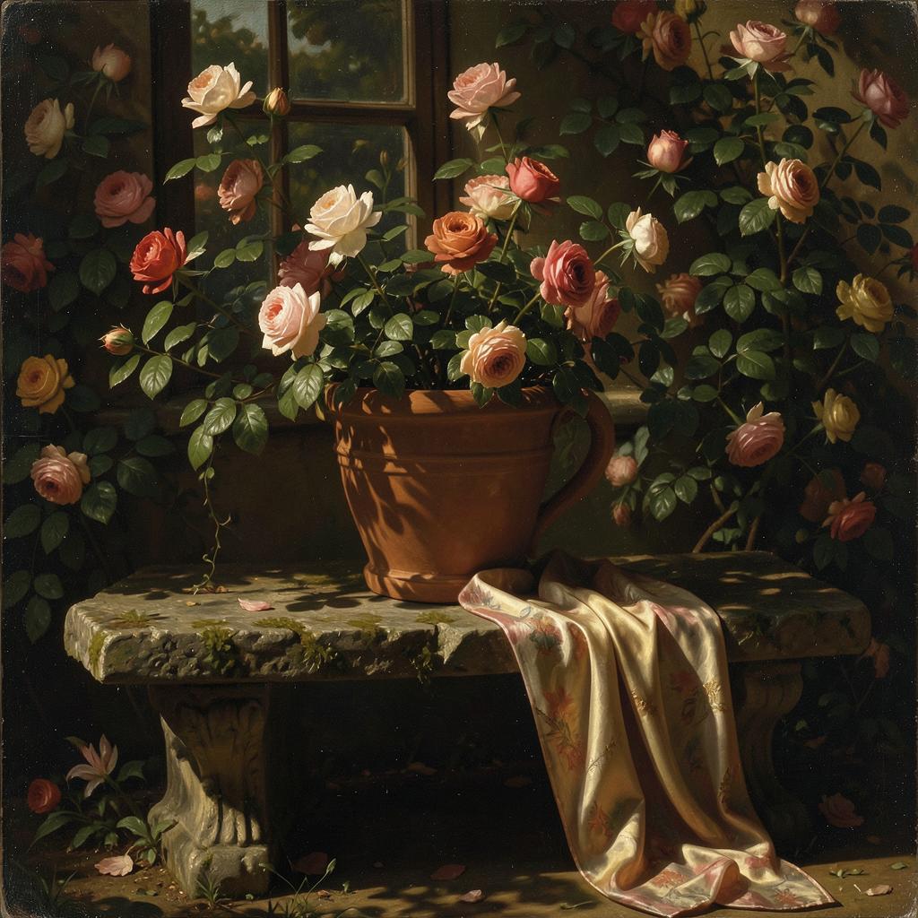 Sunday garden, just me artwork