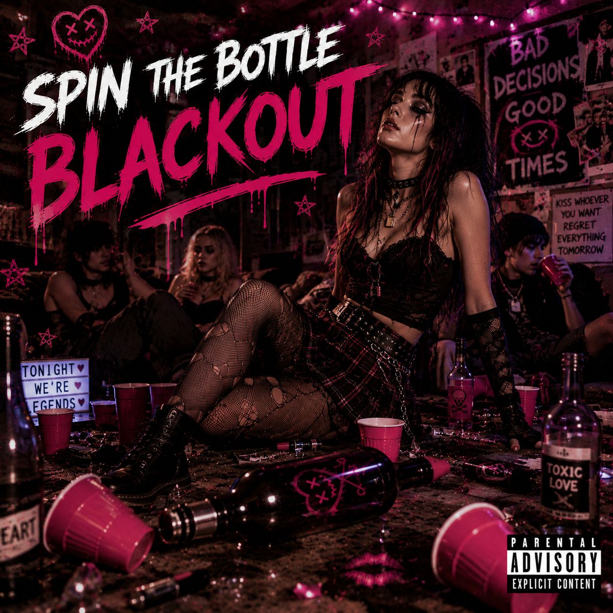 Spin the bottle blackout (Remastered) artwork