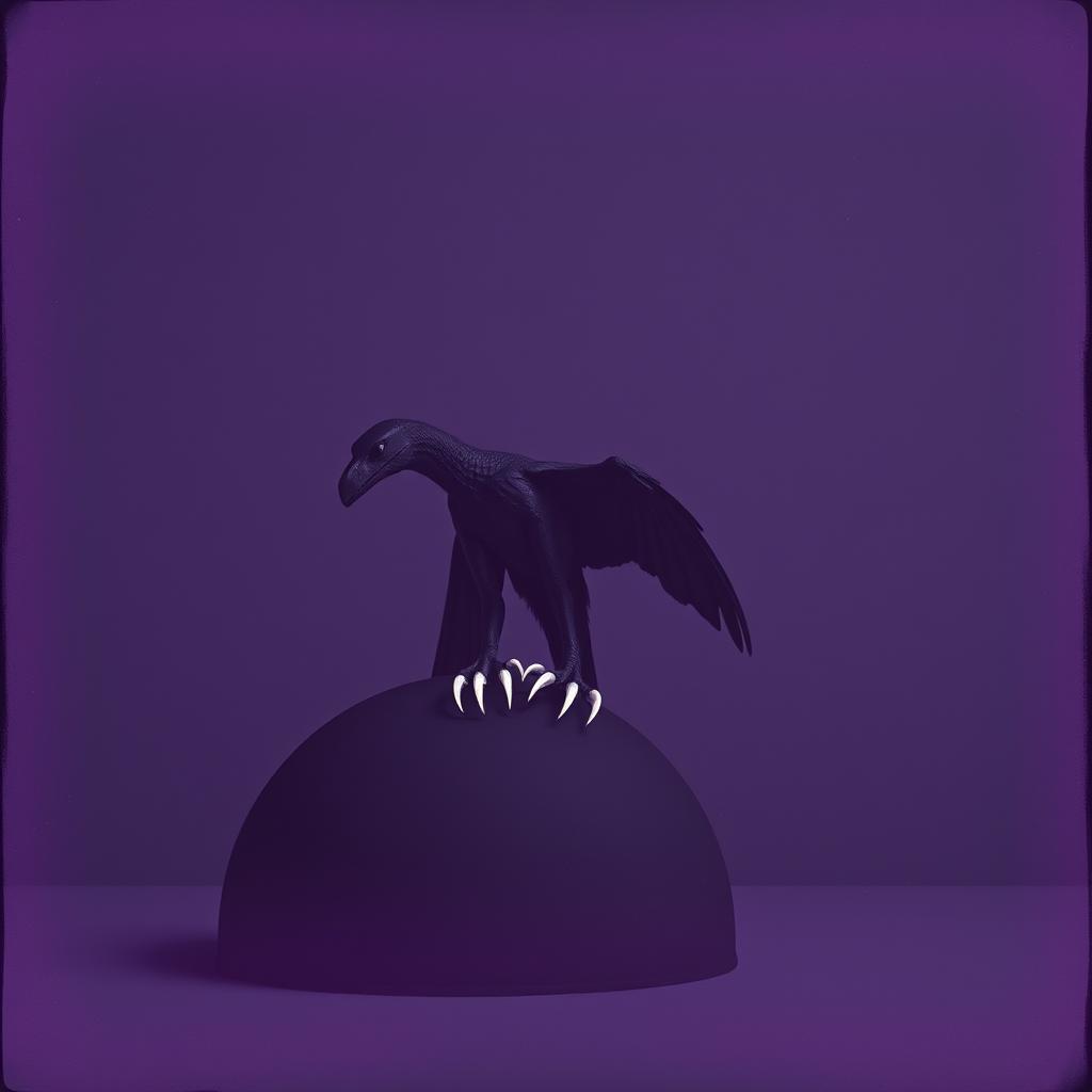 Black hole palm and Raptor's claw artwork
