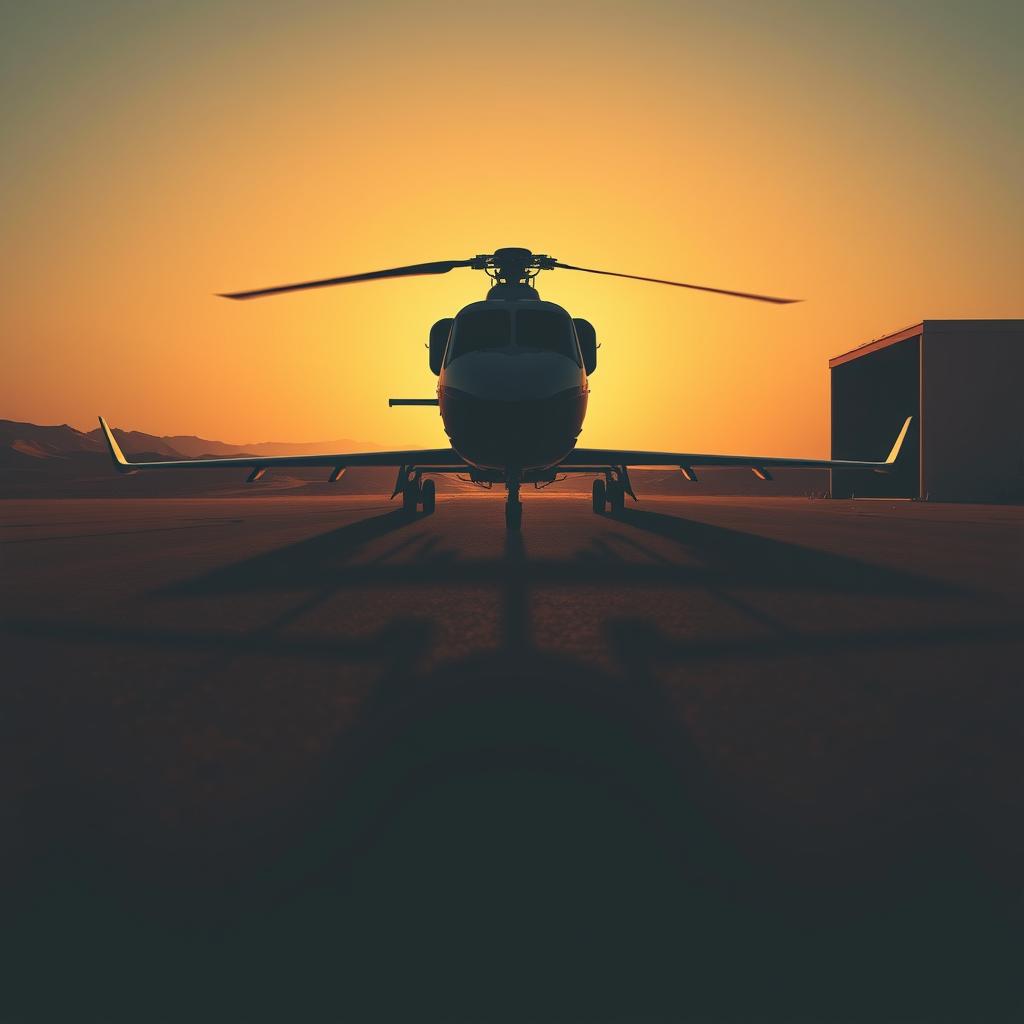 Marc Soudsy Bower - This is Airwolf artwork