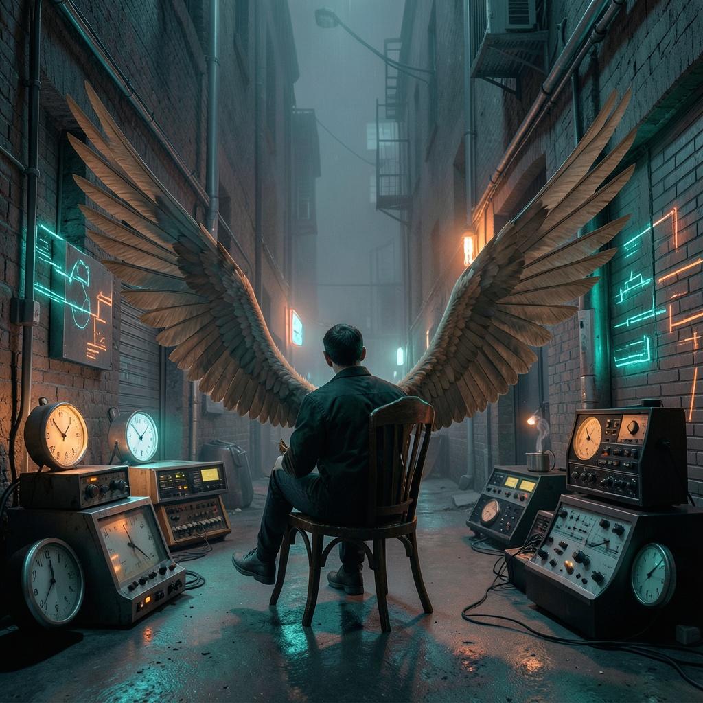 "No Future in Time"| Bari Zezmore artwork
