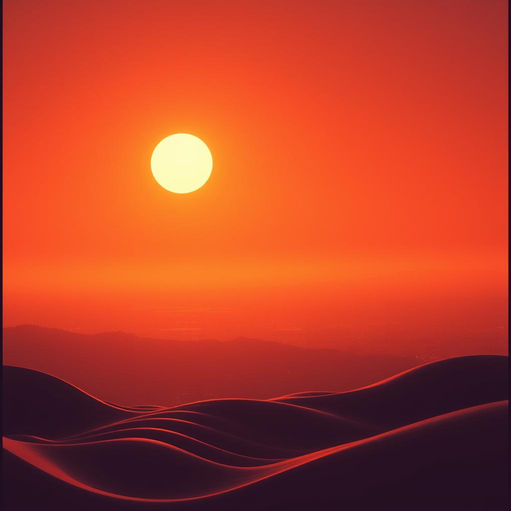 沈む夕日にお願い artwork