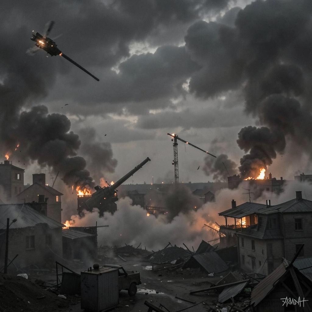 Out there I hear the bombs artwork