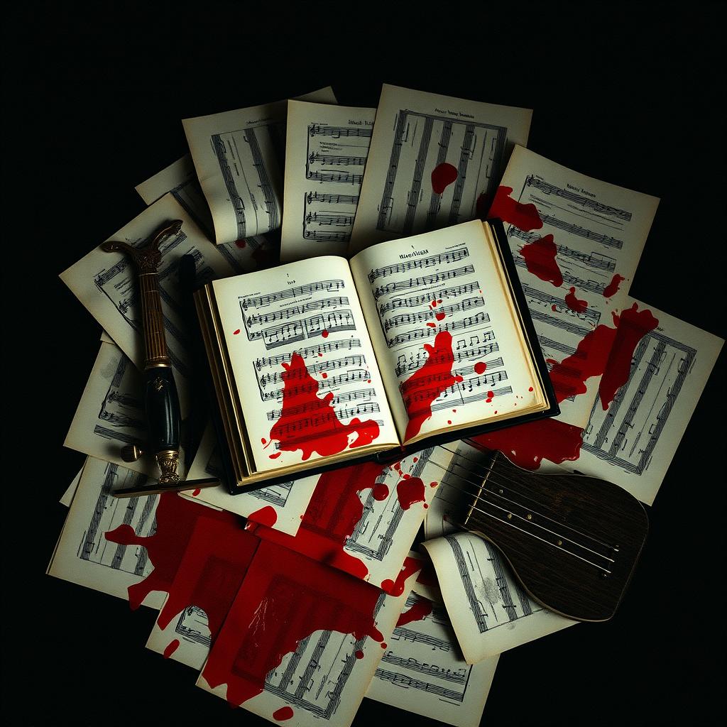 Magic Music Sheets by Rebel Jones artwork