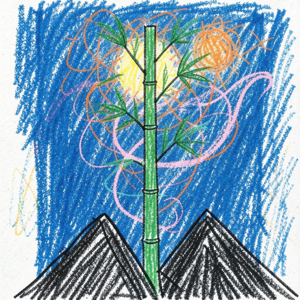 竹石與清白·堅心二章 · 作品封面
