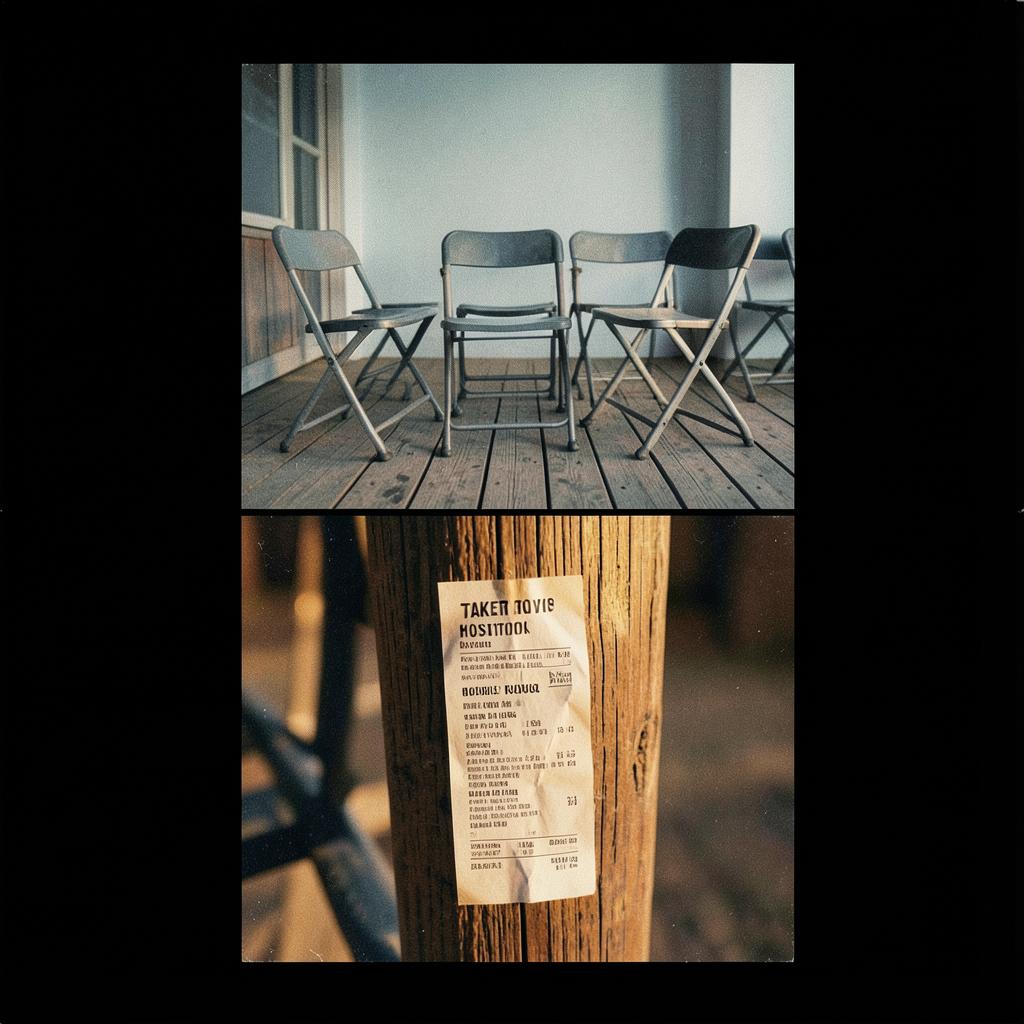 A Porch Full of Folding Chairs artwork