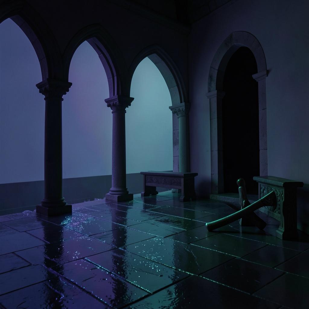 NightShade in the Cloister artwork
