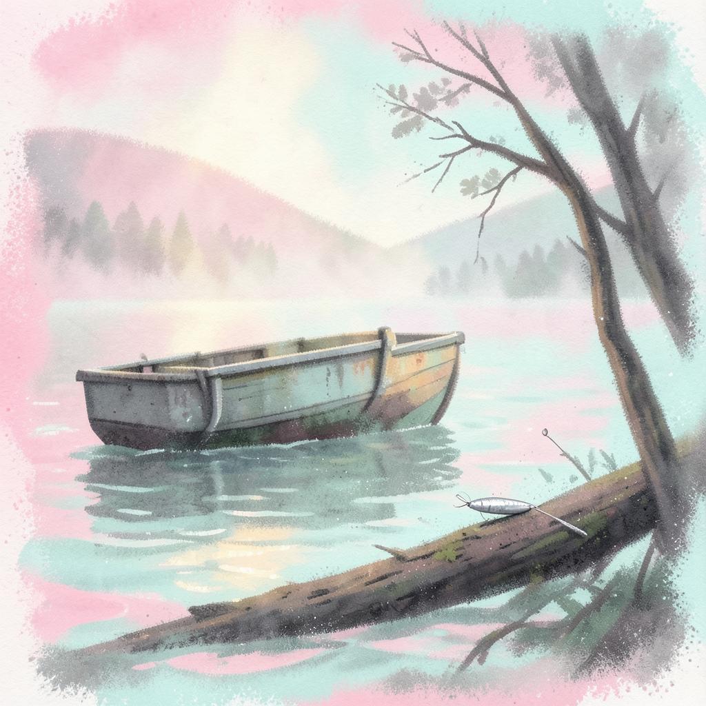 I Sure Miss Those Lake Days artwork