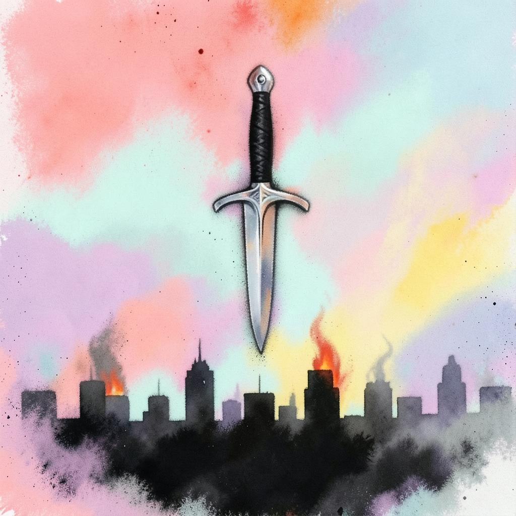 REVELATION CH 2C Pergamum, the Sword of My Mouth artwork