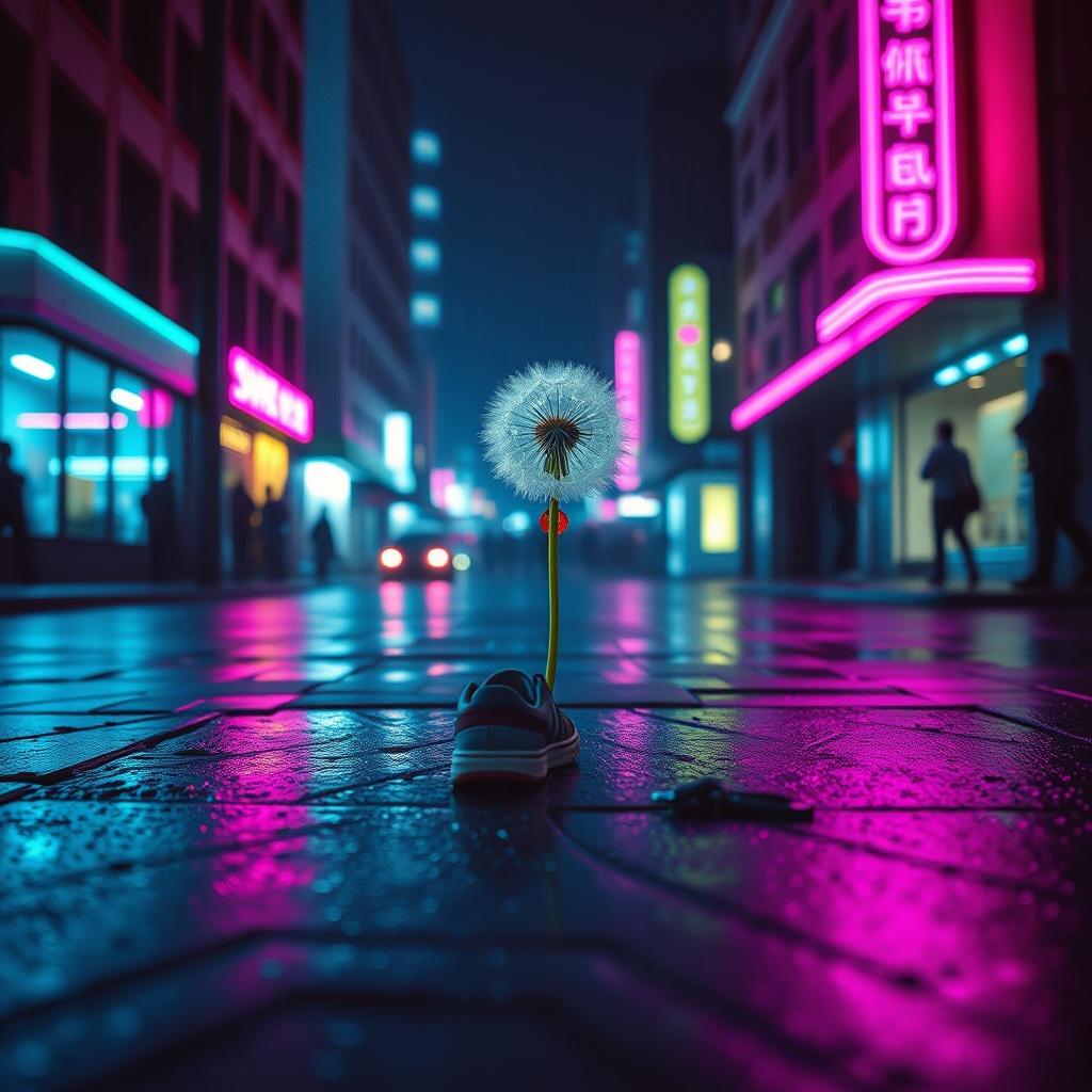 Lucky Dandelion artwork
