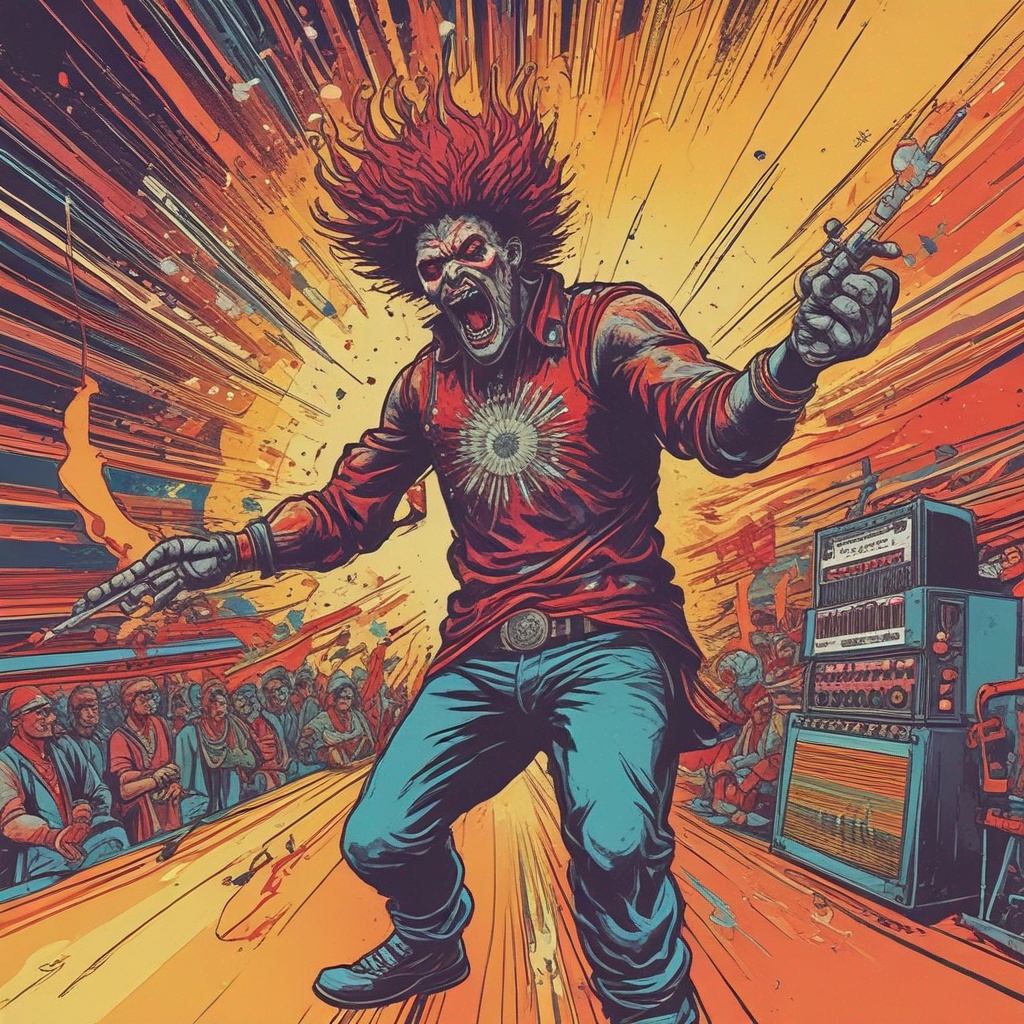 The village party artwork