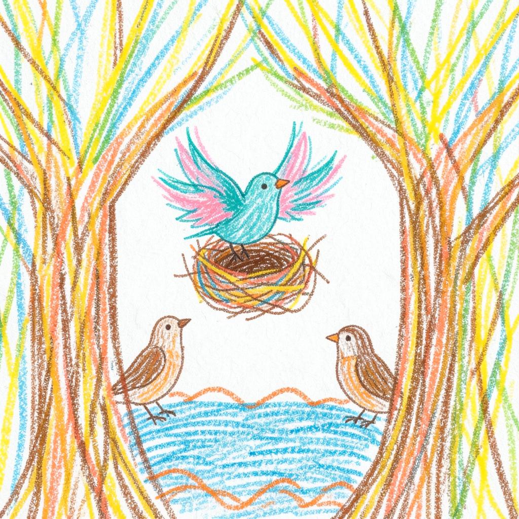 When A Bird sings artwork