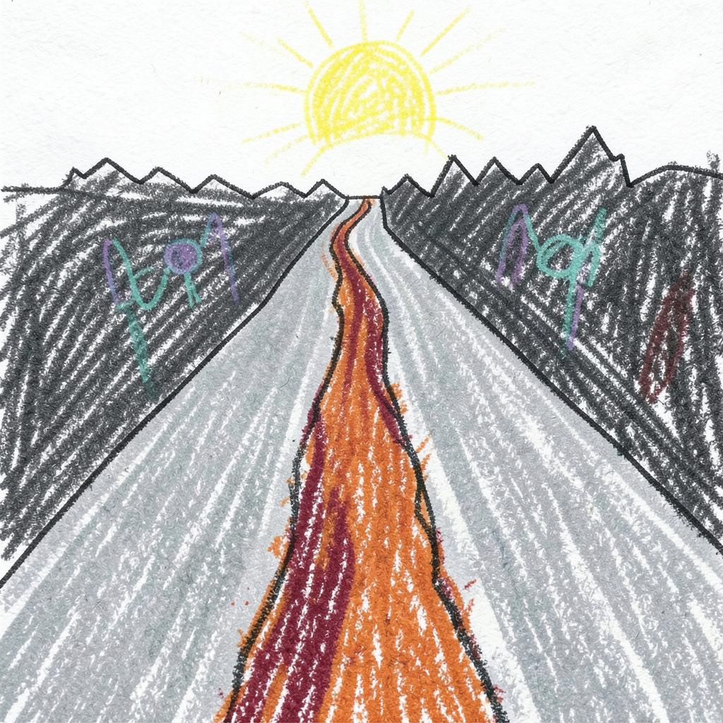 SCARS ON THE HIGHWAY artwork