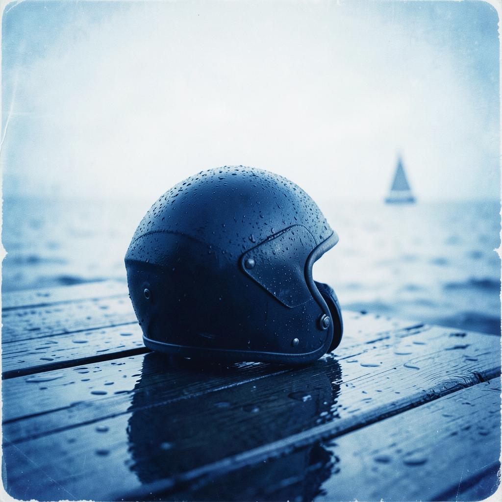 See the rainy day through artwork