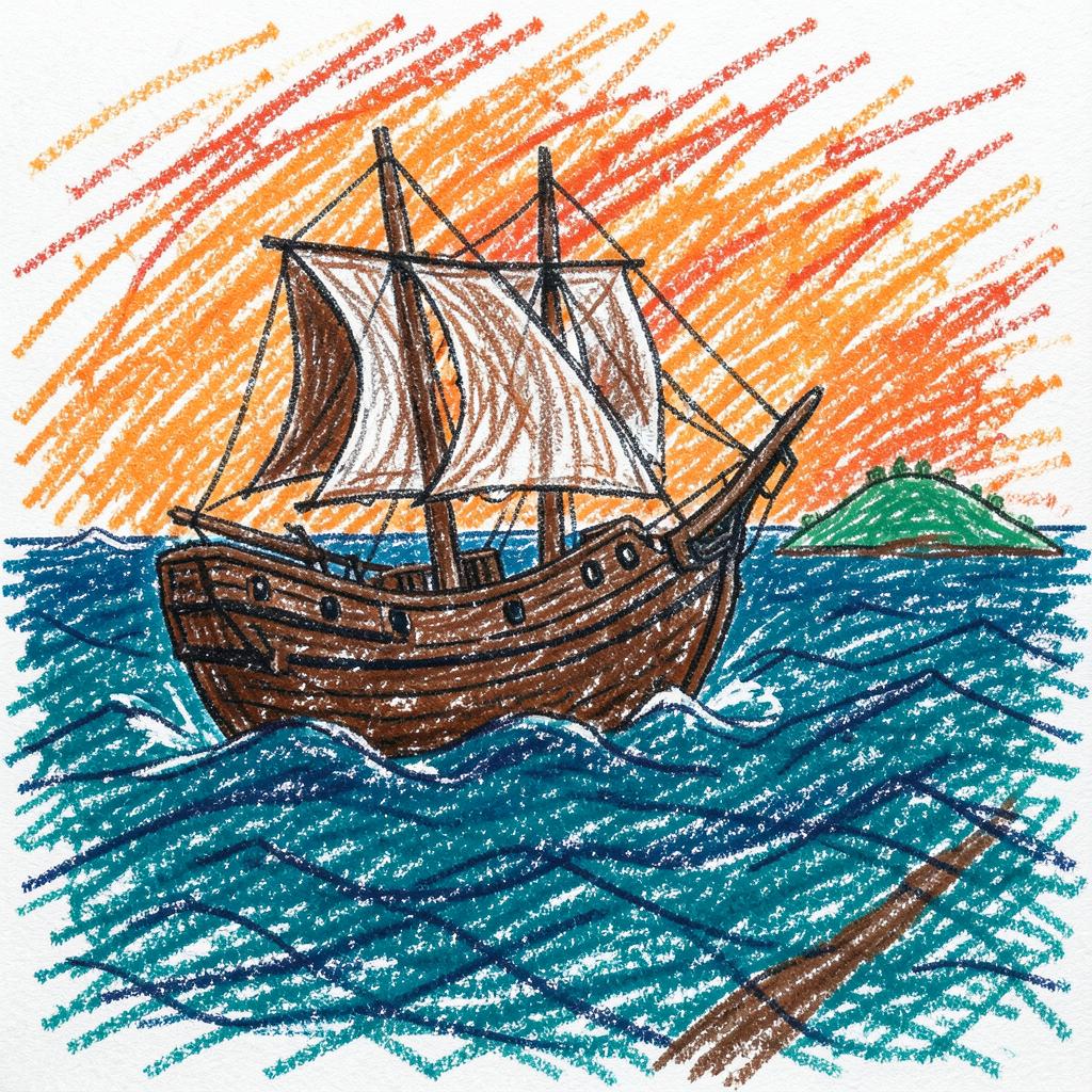 Sail her home artwork