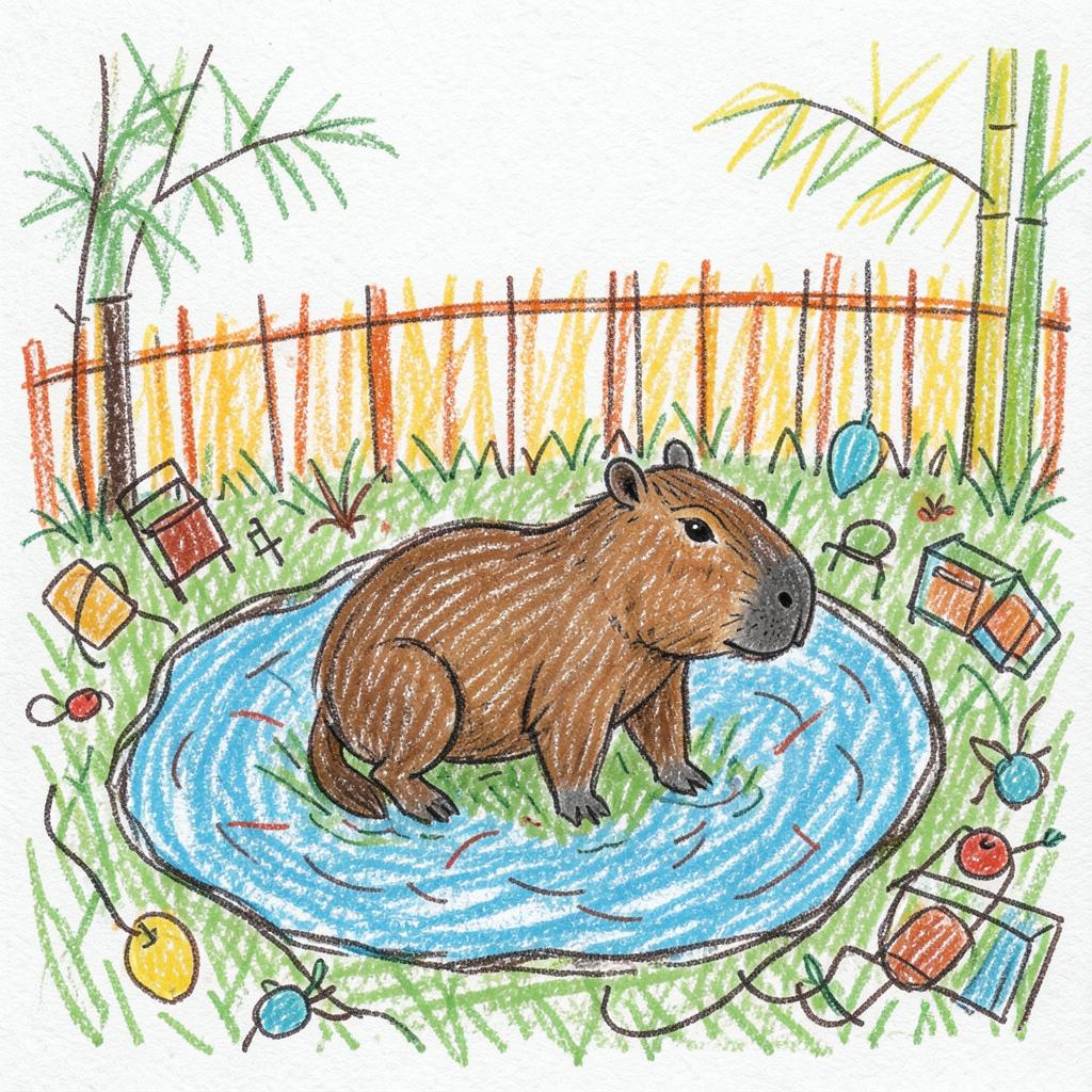 So You Want a Capybara artwork