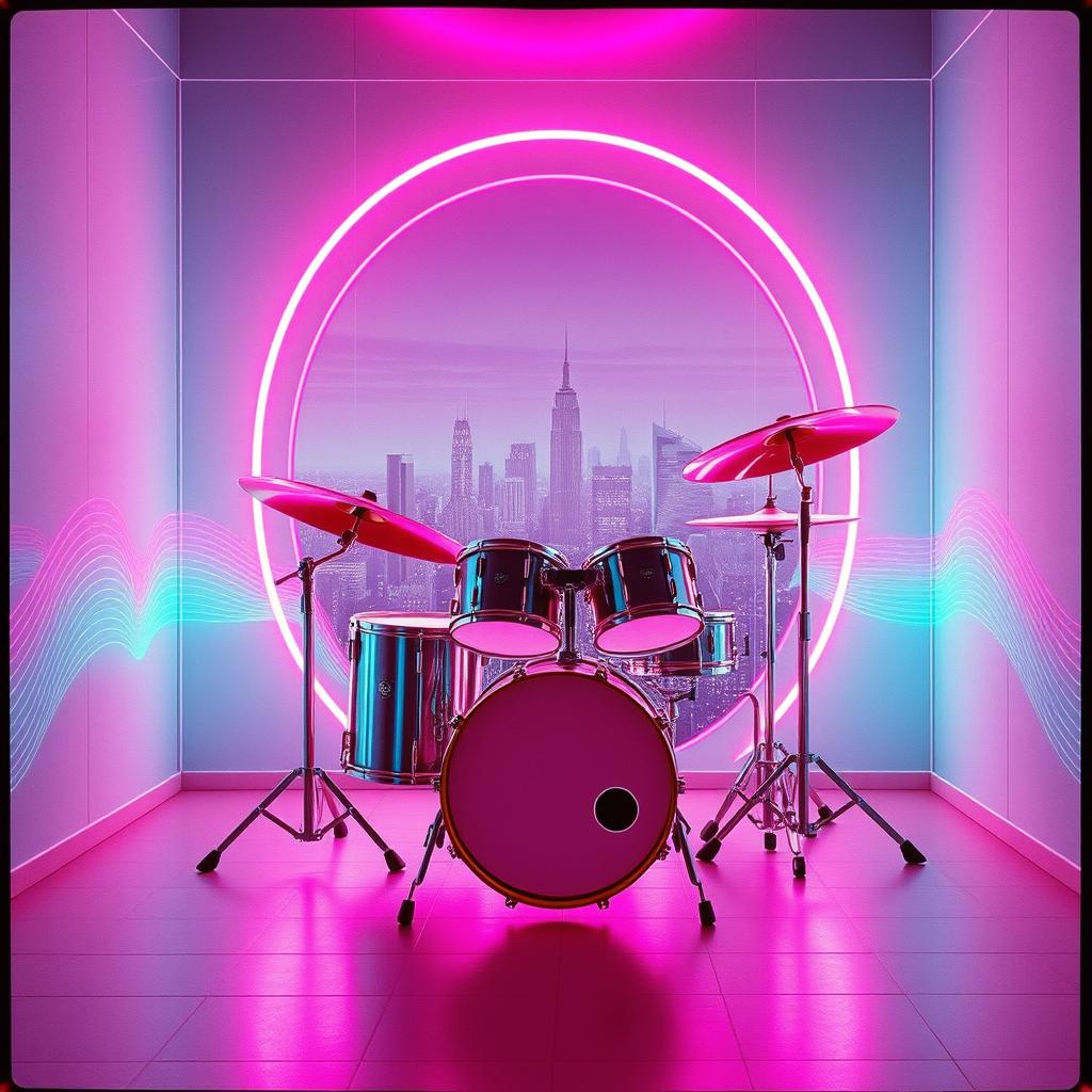 Drummer man artwork