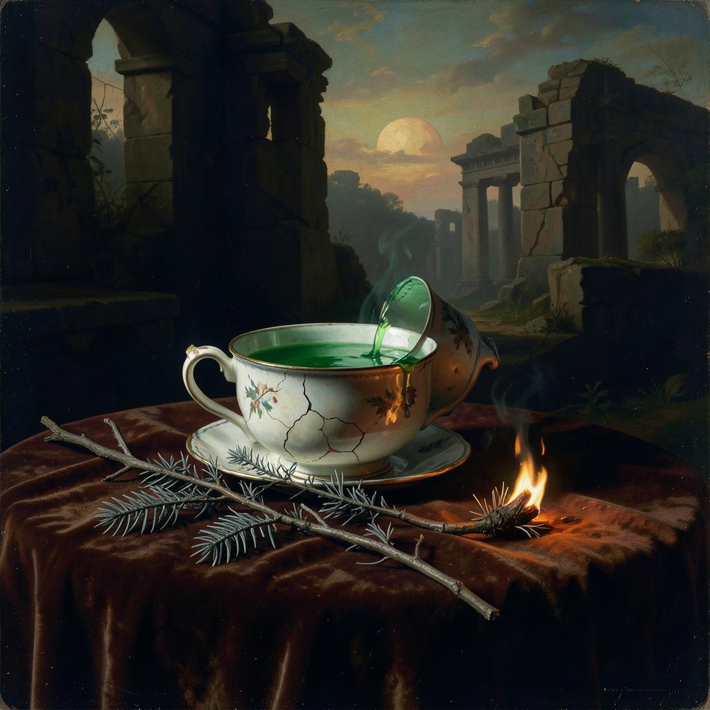 Burn Green artwork