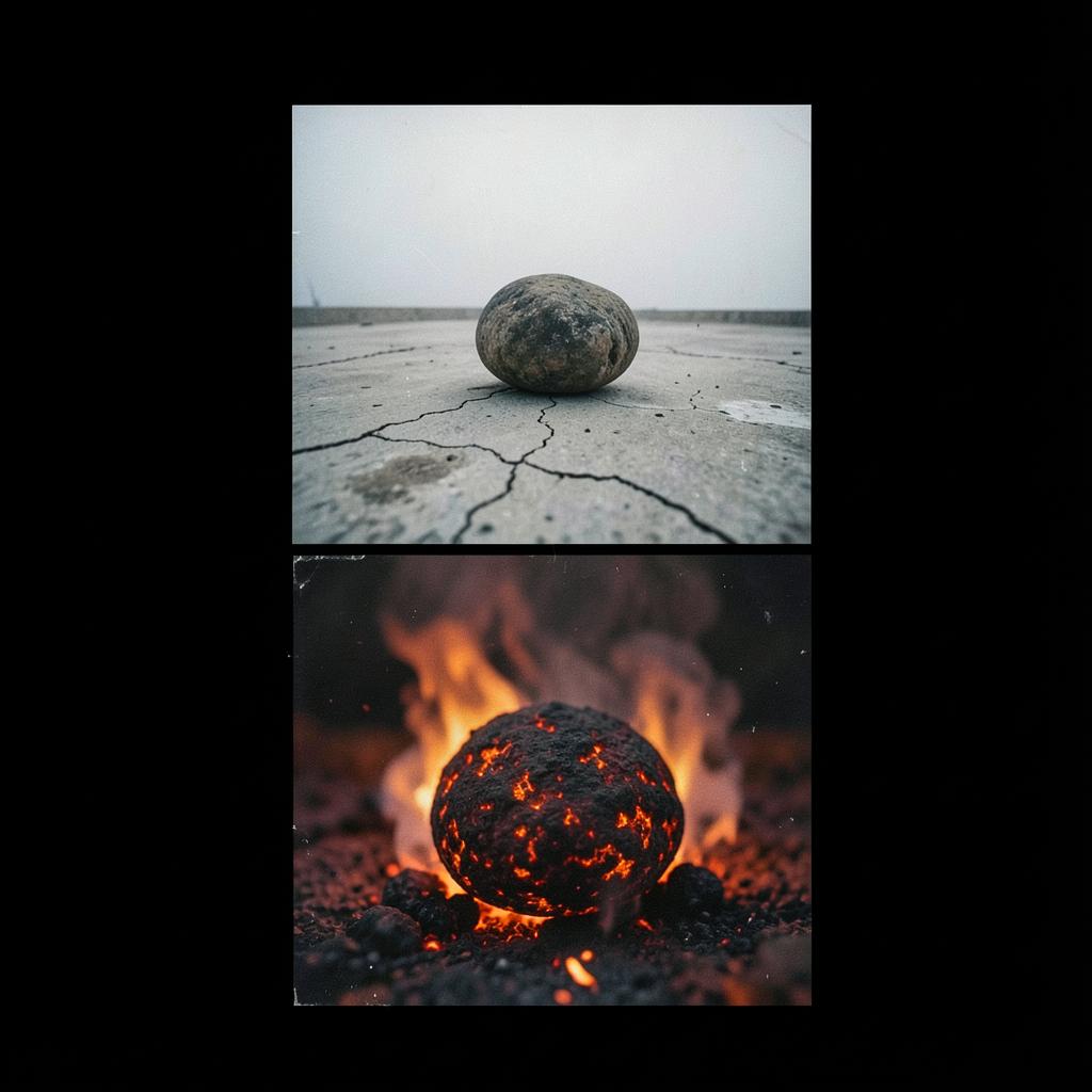 The First Stone artwork