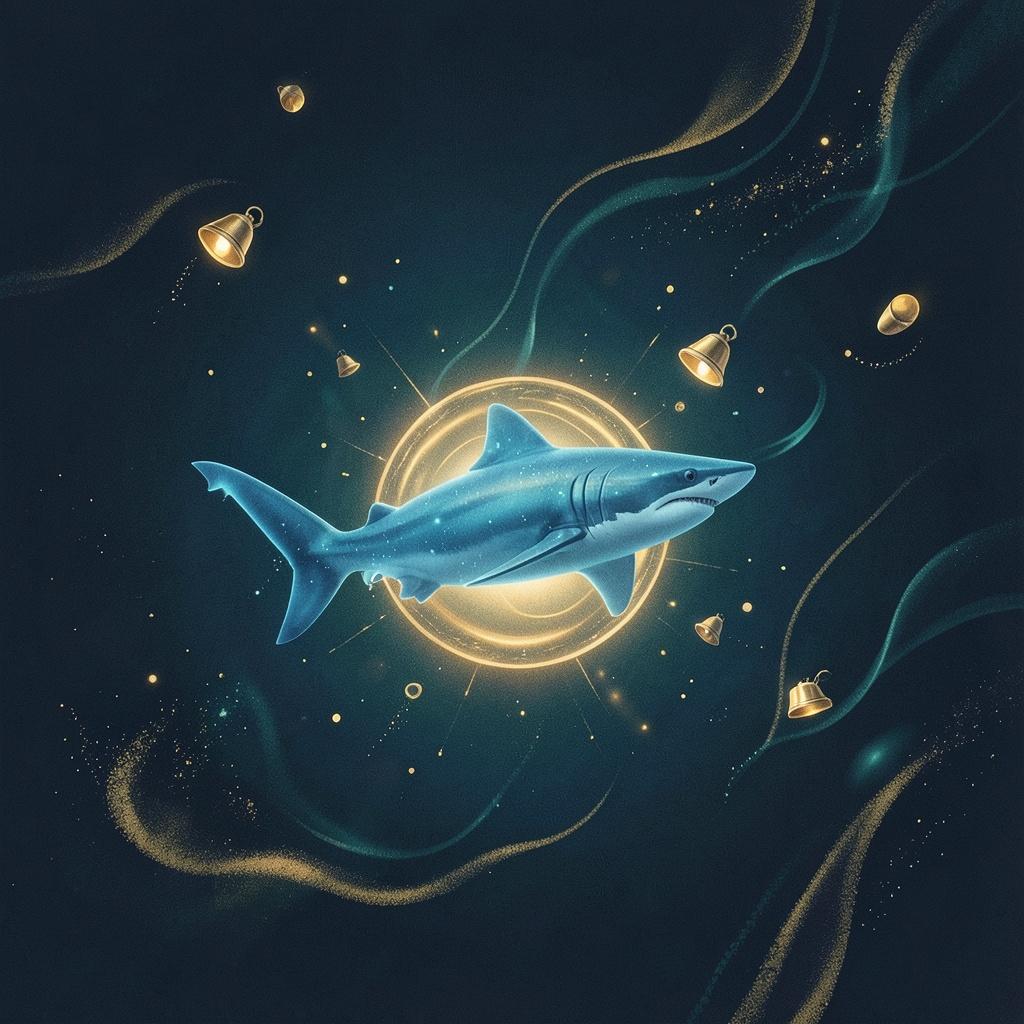 Blue energy artwork