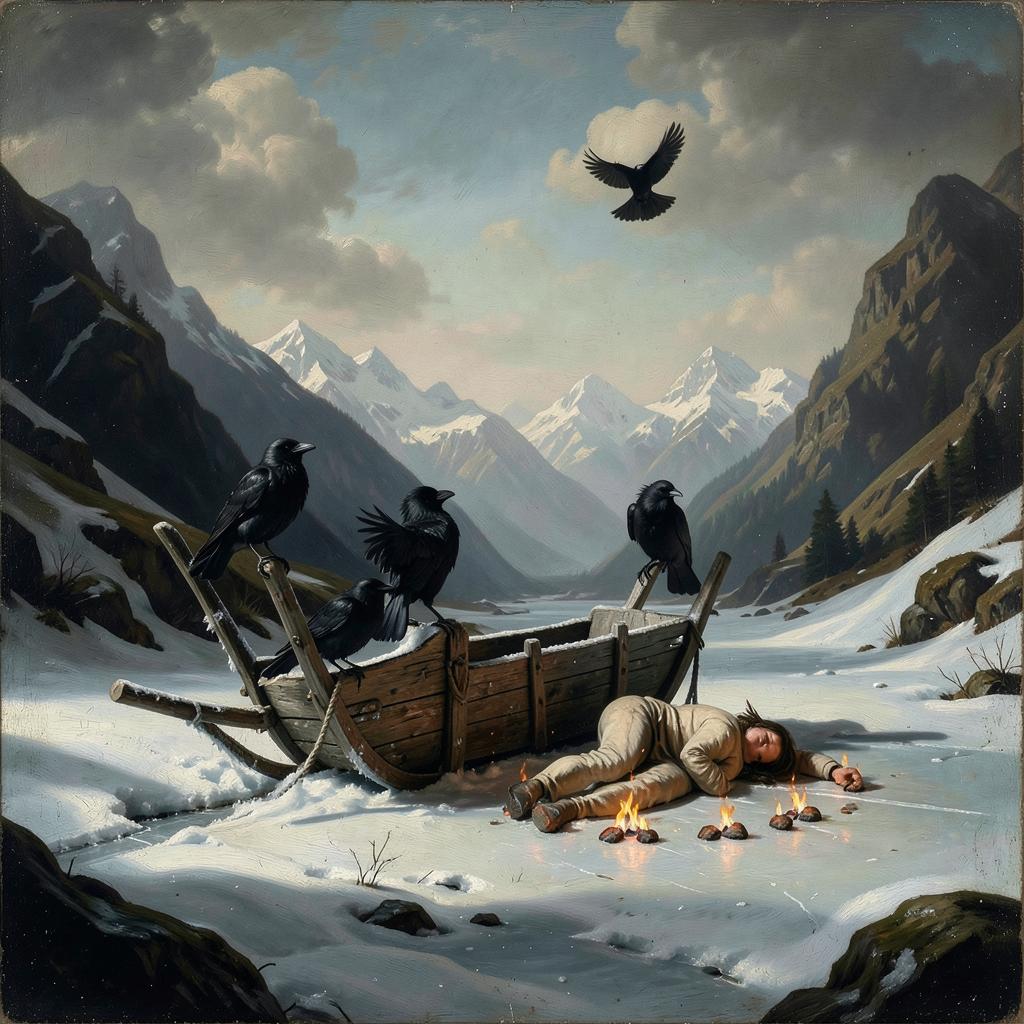 One Crow Less artwork