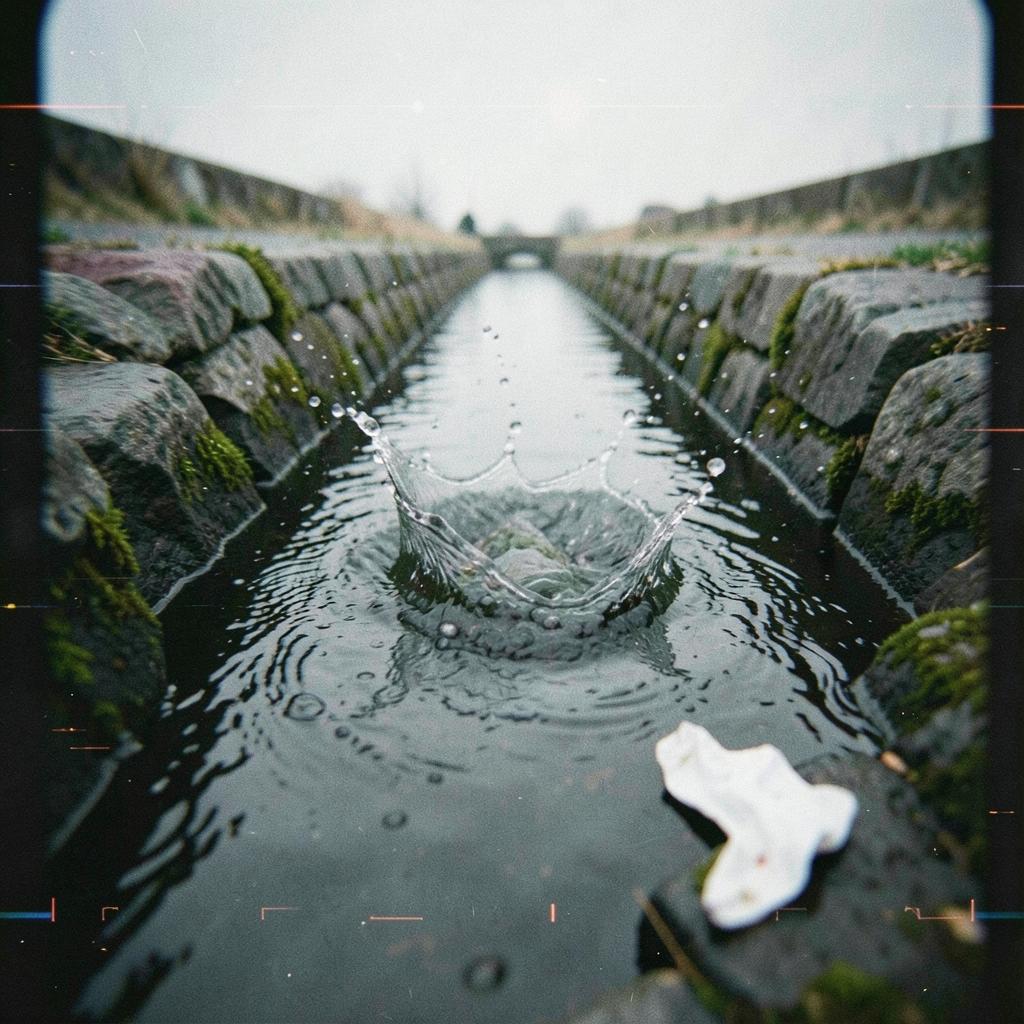 Splashing in the Moat artwork