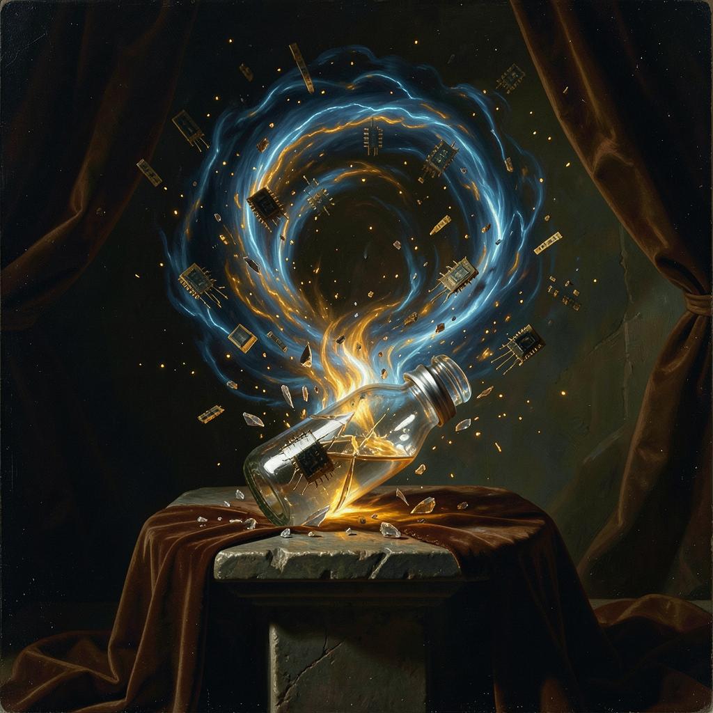 The Genie is Out x Vocaliod artwork
