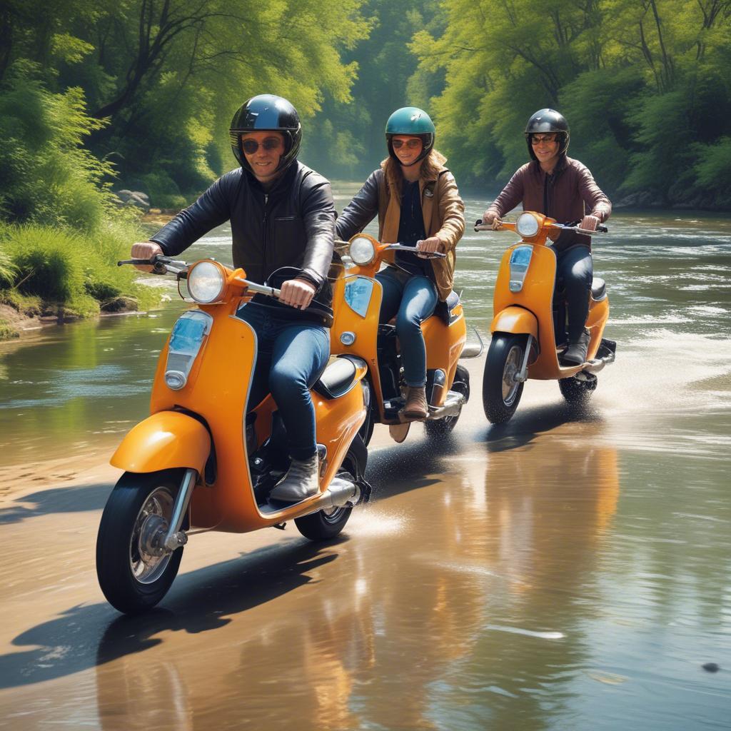 Daniel Bray River Scooter artwork