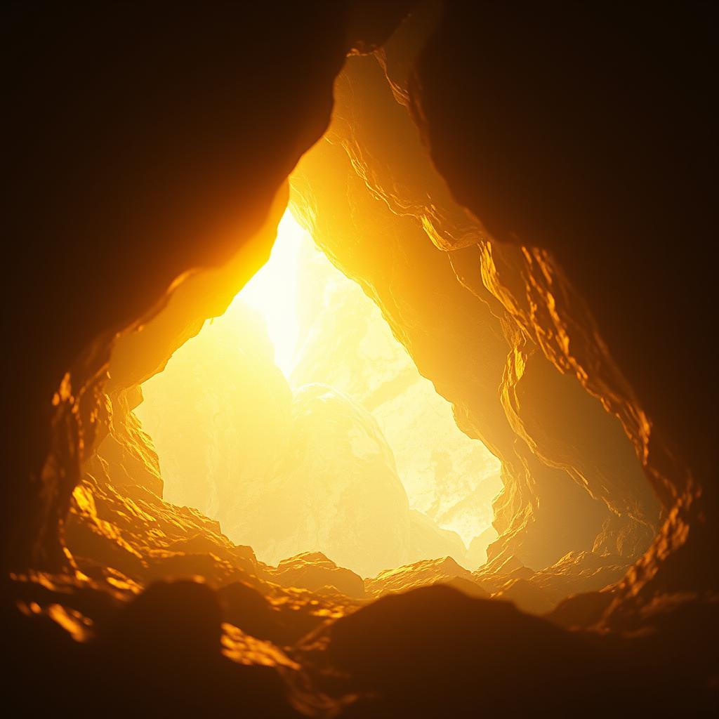 Buried in the hush of stone, artwork