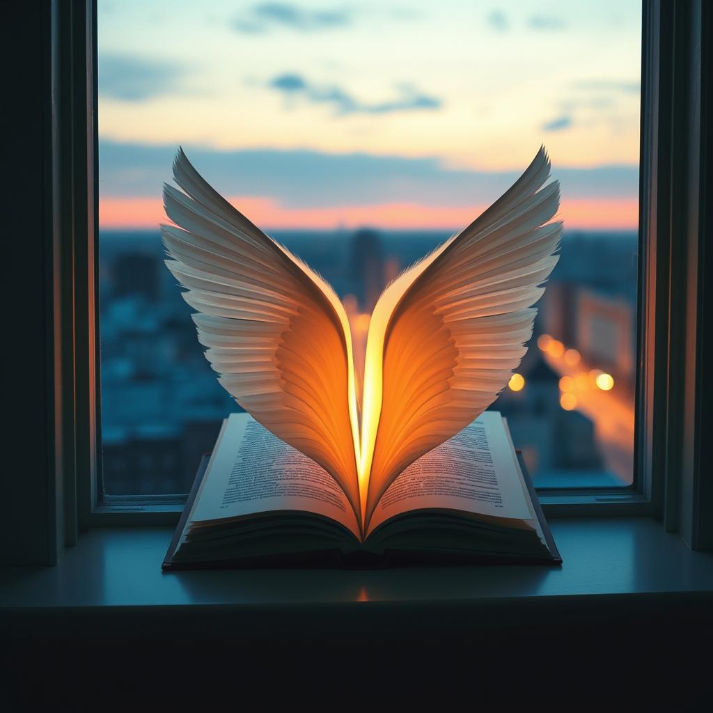 Открытая книга artwork