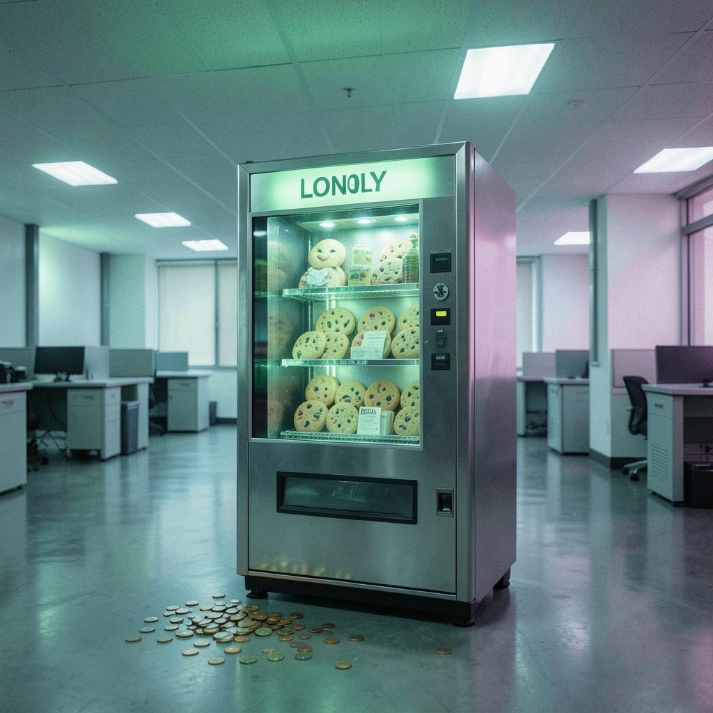 Sentient Vending Machine Lament artwork