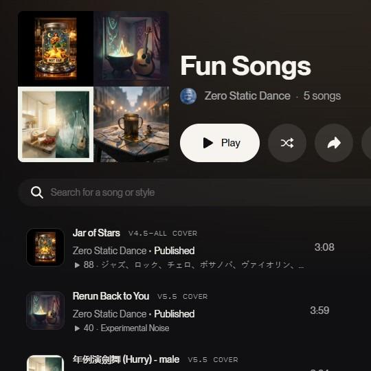 Fun Songs