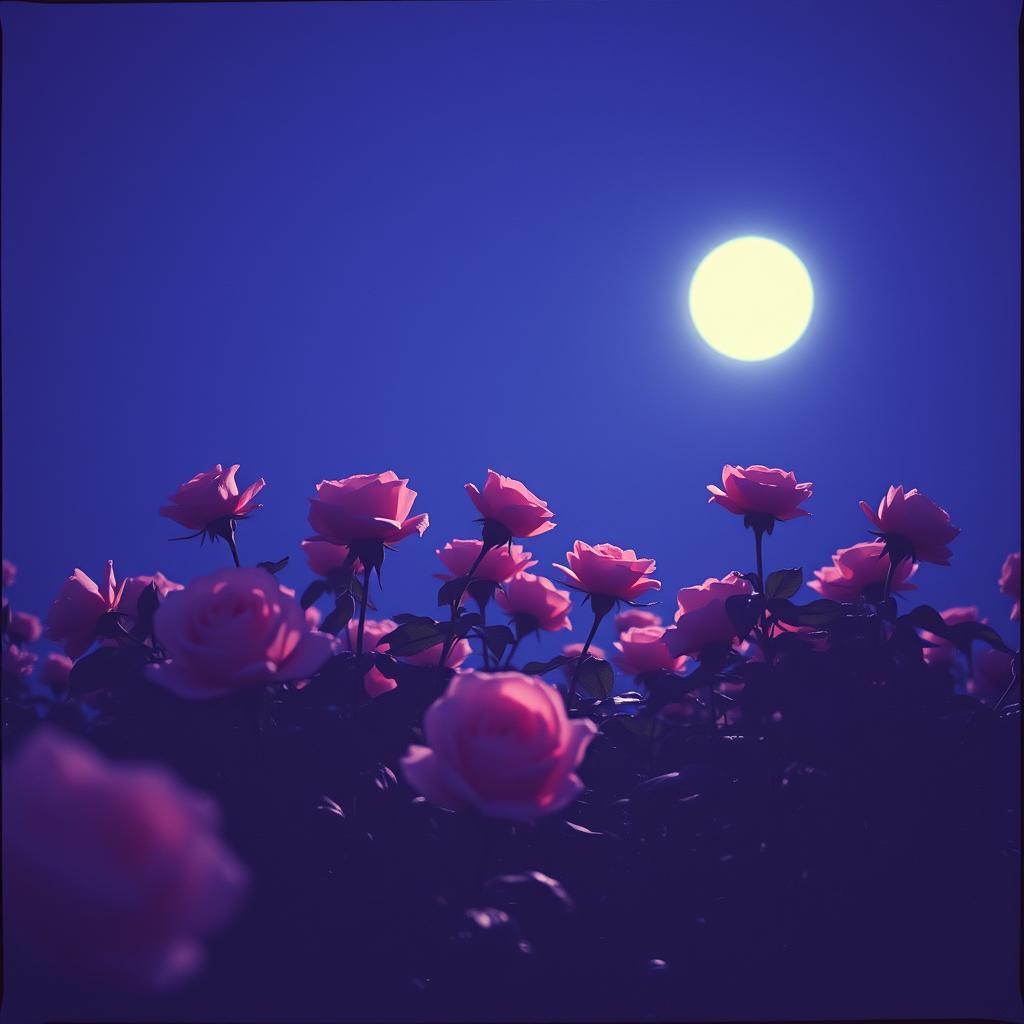 月夜の薔薇🌹② artwork