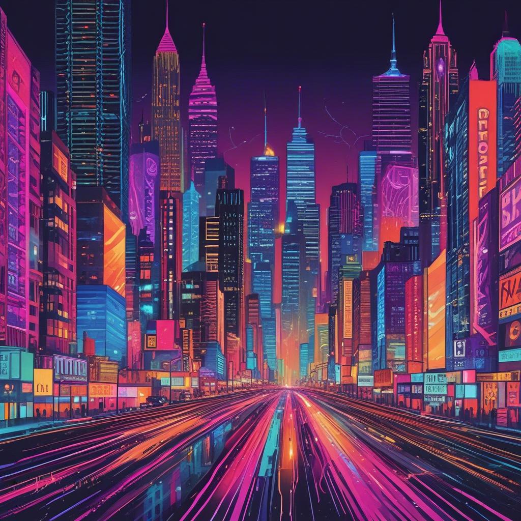 Neon Night Drive artwork