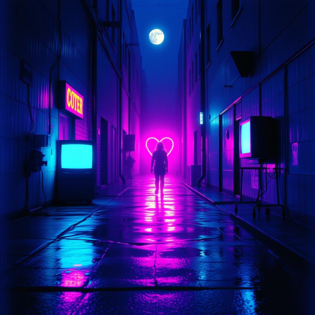 Moonlight drippin artwork