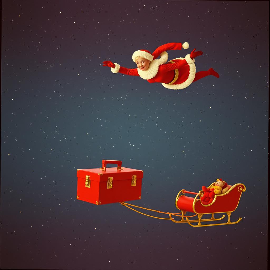 Call on Mrs. Santa Claus artwork