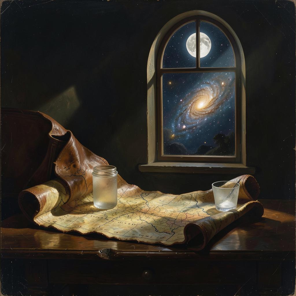Via Lattea, universo artwork