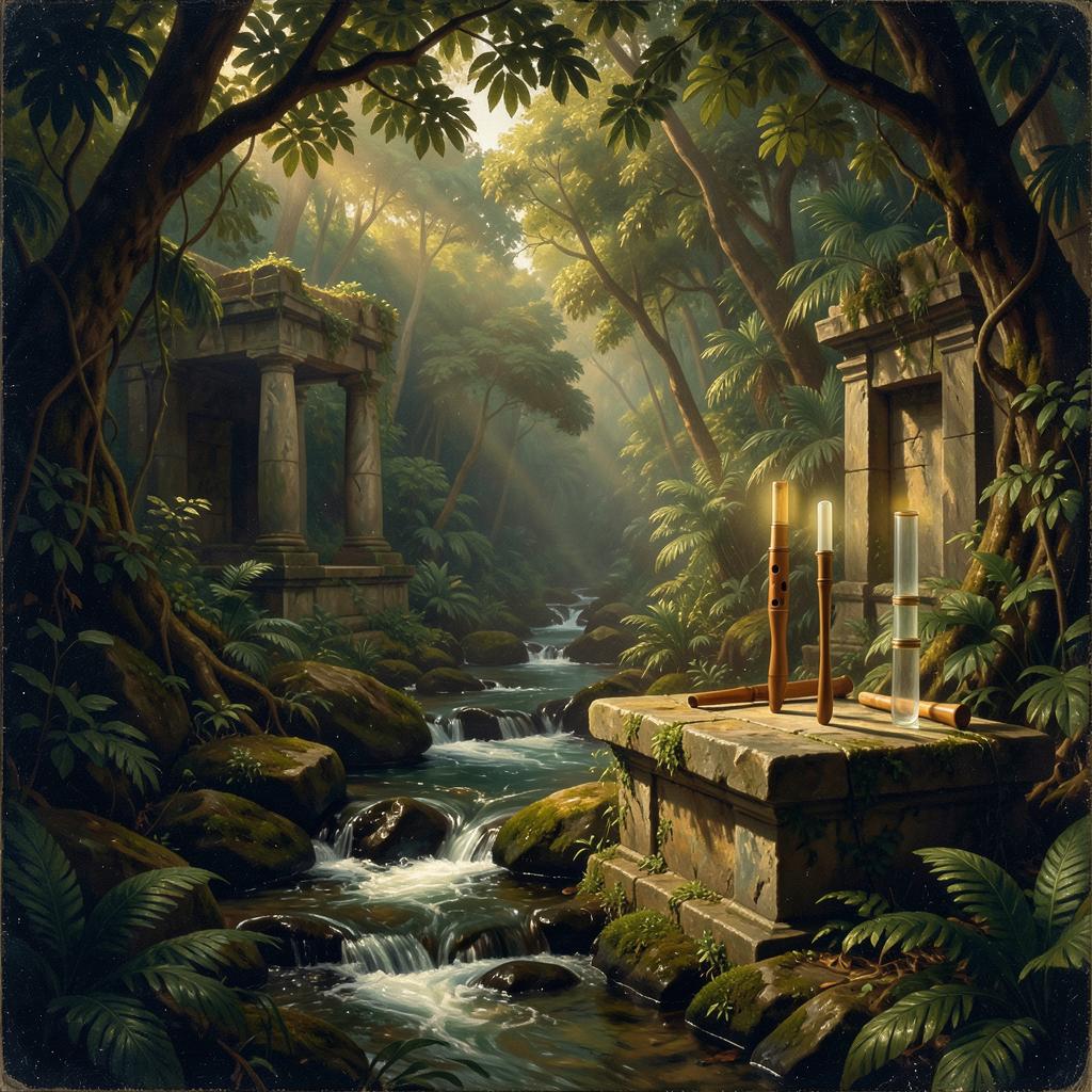 2 Costa Rica Forest artwork