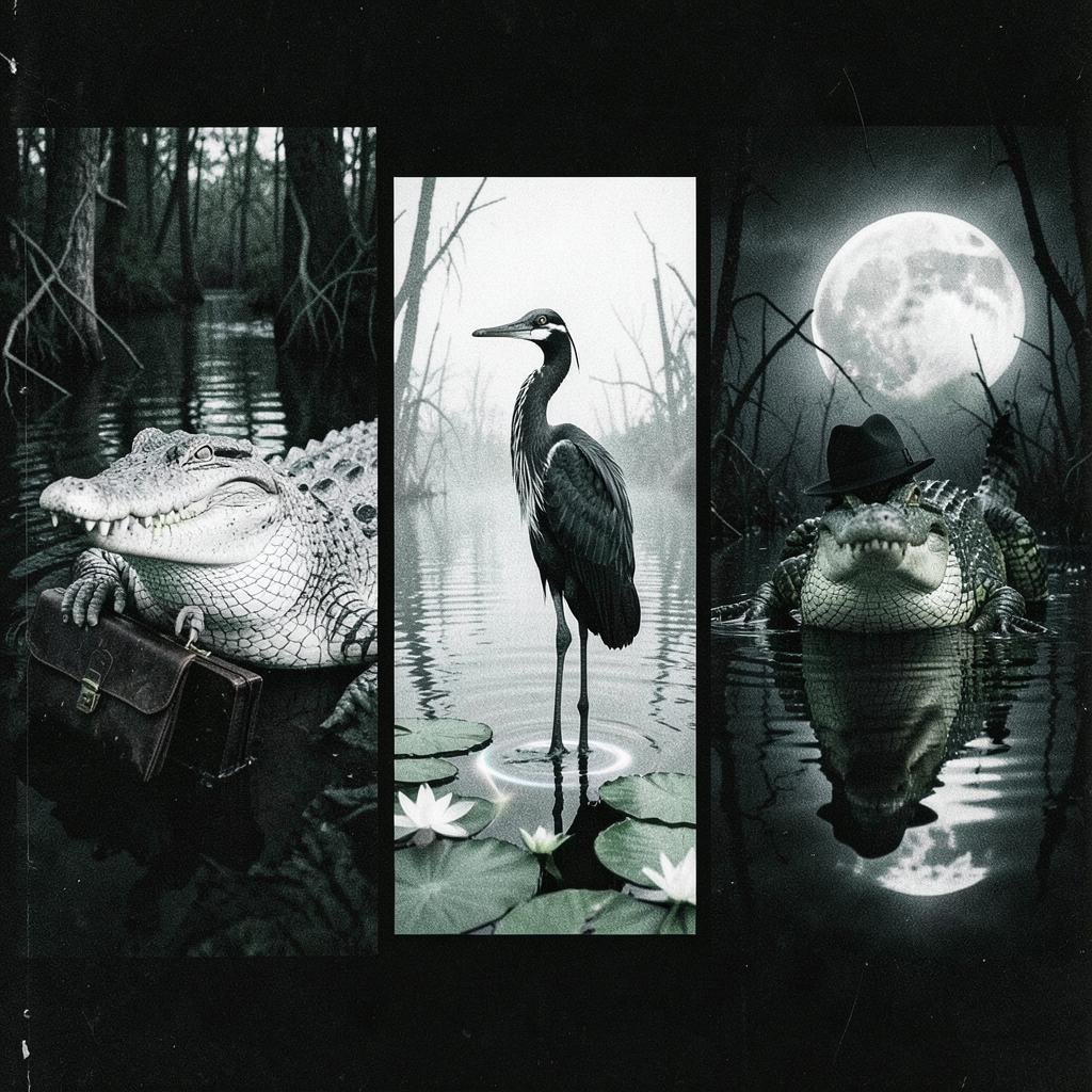 bluffin' gators artwork