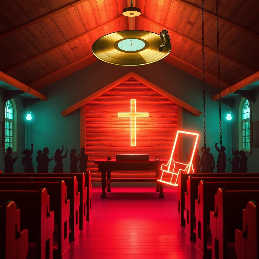 Holy Rollin’ DJ for Jesus artwork