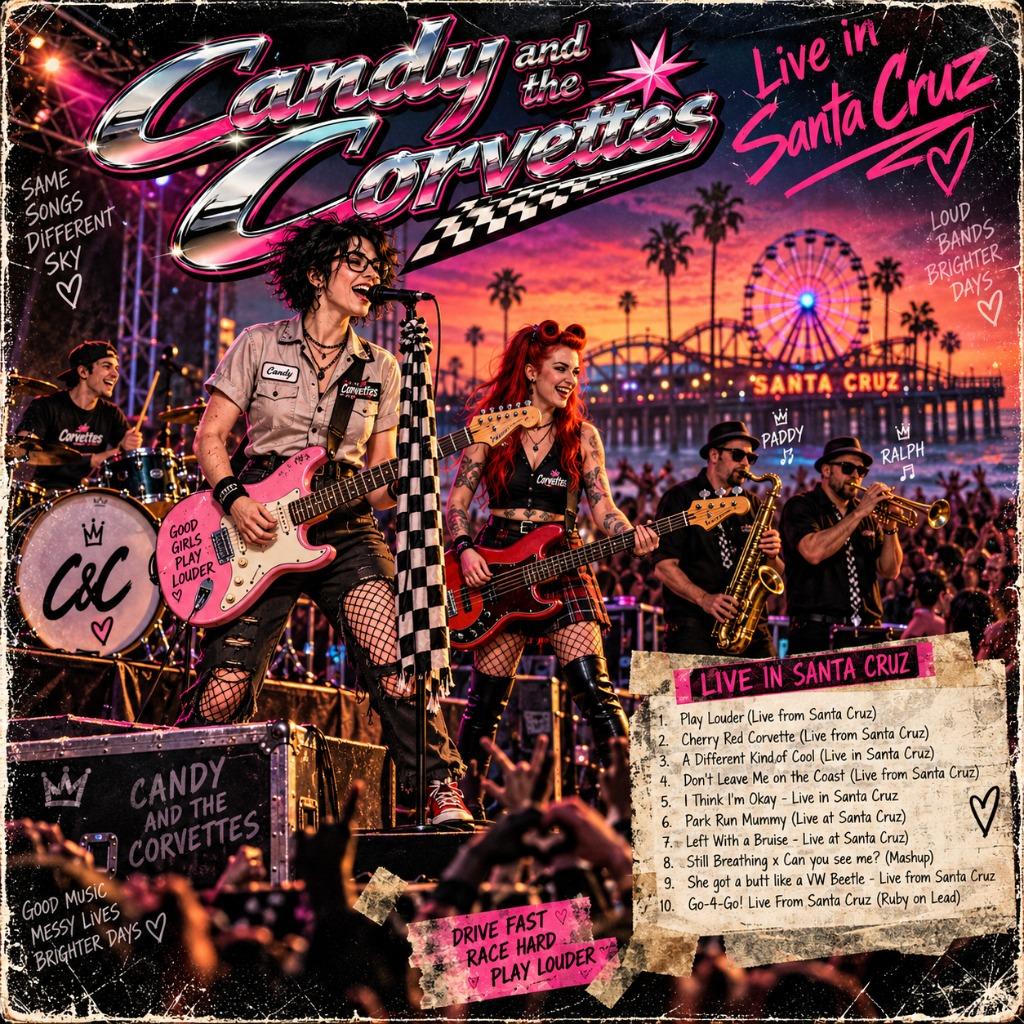 Candy and the Corvettes -Live From Santa Cruz